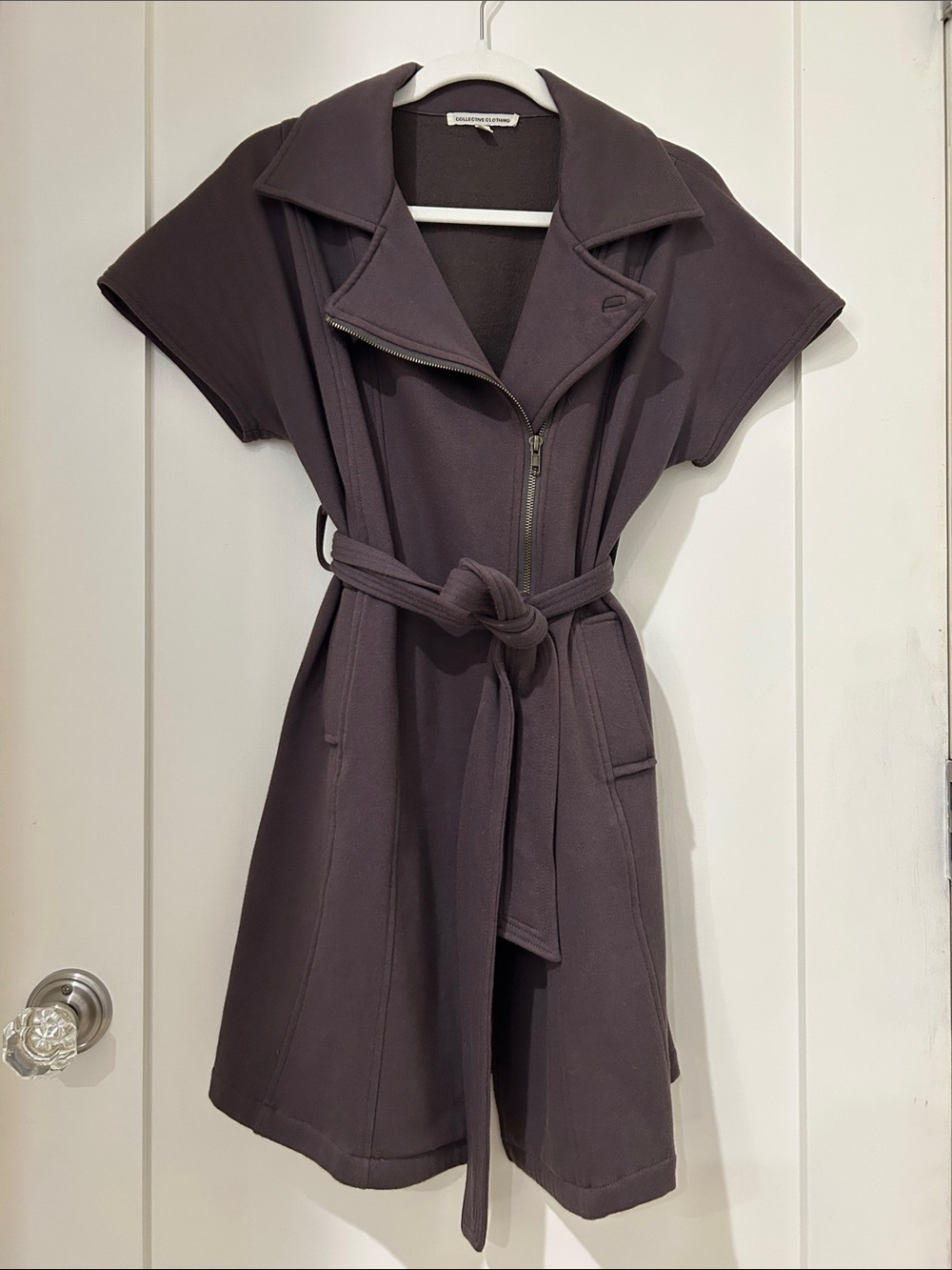 Short Sleeve Lightweight Zip Jacket